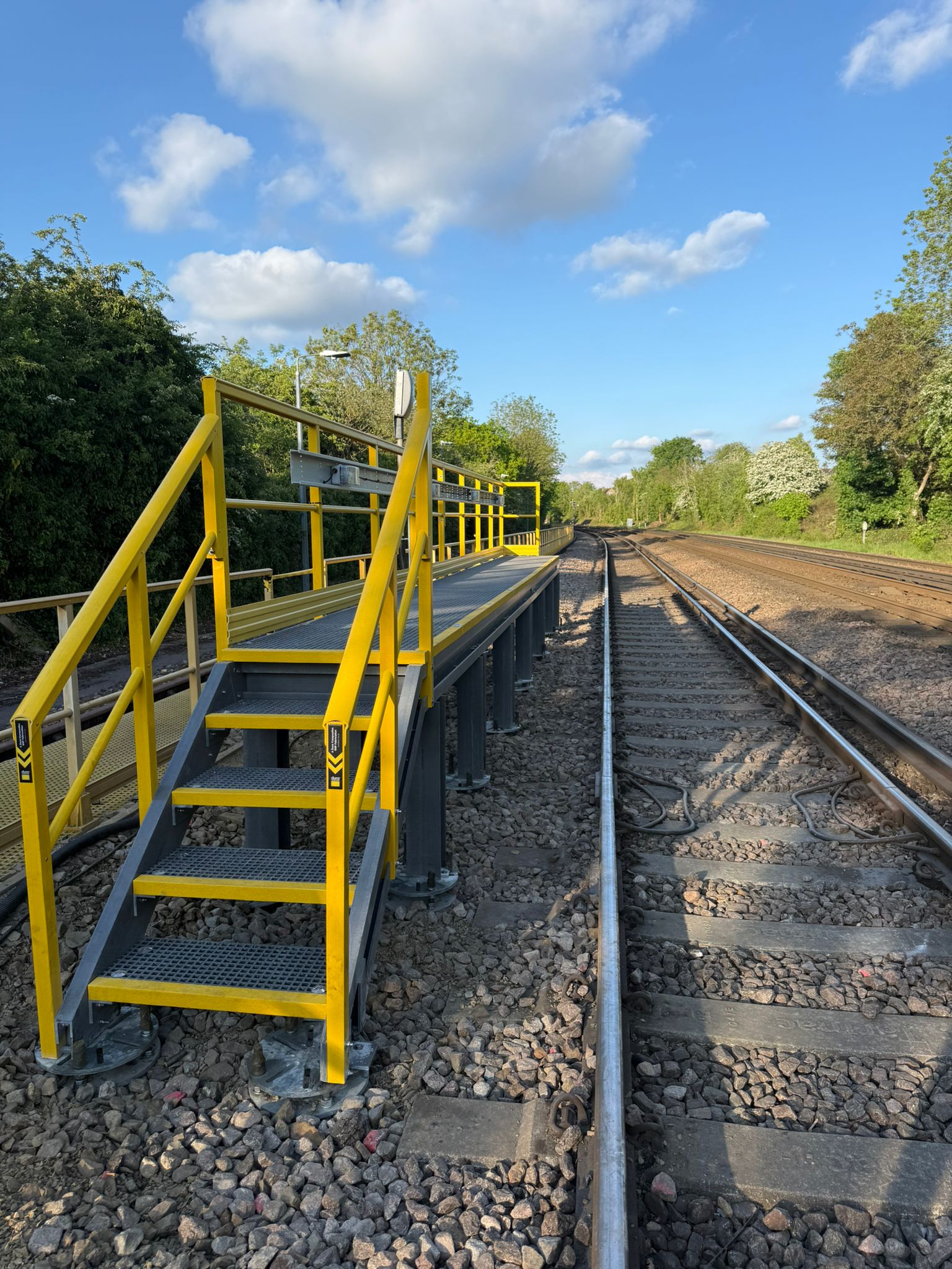 Railway Driver Access Platform Foundation
