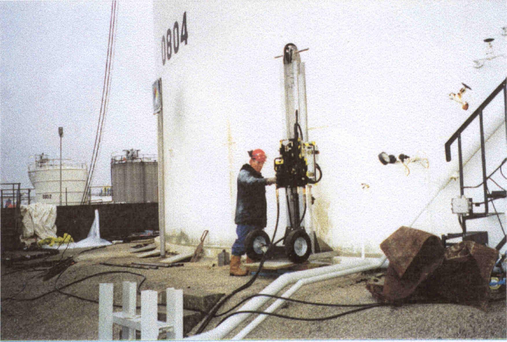 Preventing Uplift of Shell Storage Tank