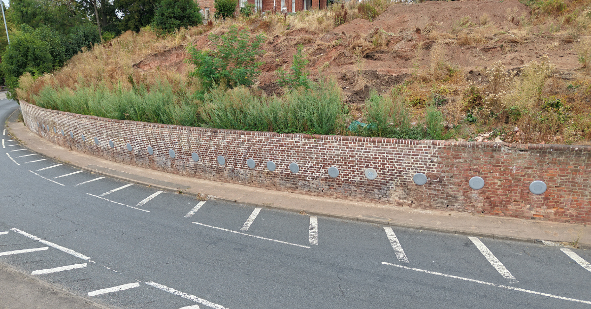 Virgnia House Retaining Wall