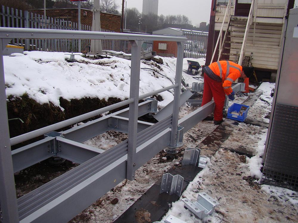 Walkway Foundation Solution