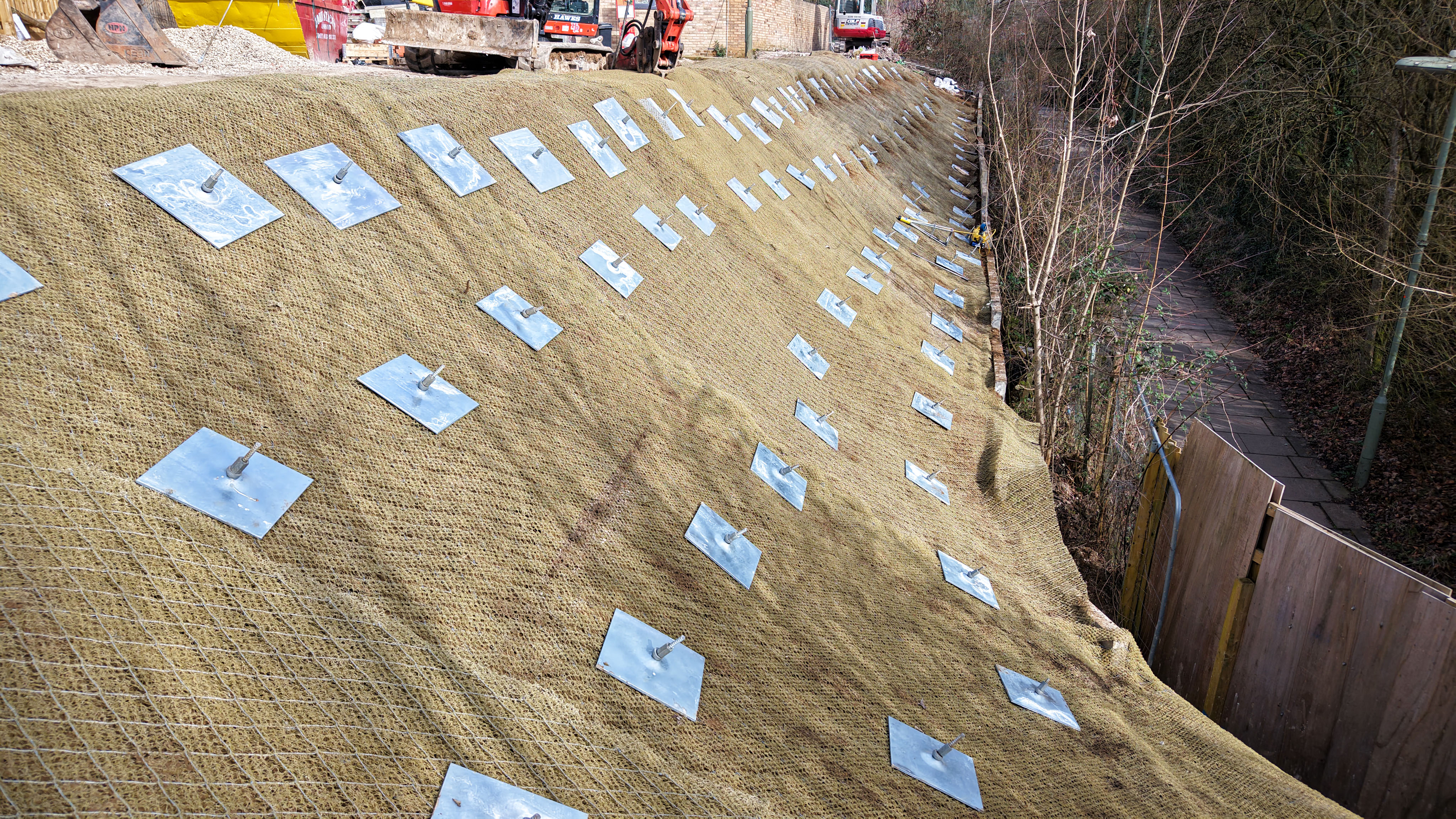 Slope Stabilisation, Trumpet Junction