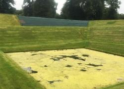 Slope stabilization and geotextile