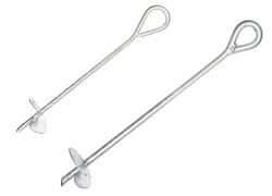 Large range of helical anchors available