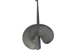 Base of helical anchor