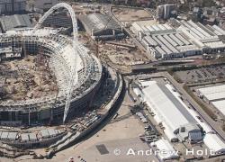 Wembley Arena Temporary Structure Anchoring